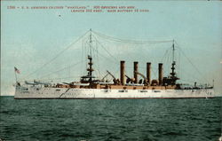 U.S. Armored Cruiser Maryland Ships Postcard Postcard