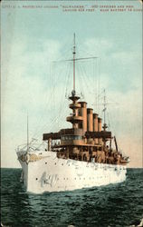 US Protected Cruiser "Milwaukee" Postcard