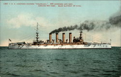 U.S. Armored Cruiser Colorado Ships Postcard Postcard