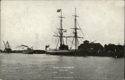 Perry's Flagship Niagara - 1813 to 1913 Postcard