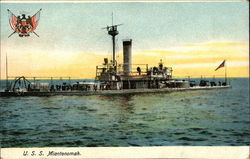 U.S.S. Miantonomah Ships Postcard Postcard