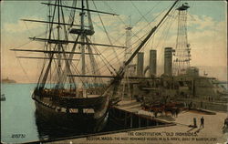 "The Constitution," "Old Ironsides" Ships Postcard Postcard