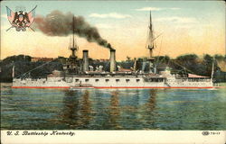 U.S. Battleshp Kentucky Ships Postcard Postcard