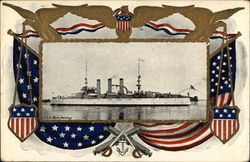 U.S.S. New Jersey Boats, Ships Postcard Postcard