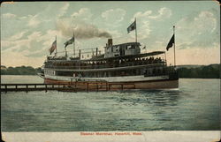 Steamer Merrimac, Haverhill, Mass Postcard