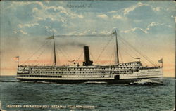 Eastern Steamship Co.'s Steamer Calvin Austin Boats, Ships Postcard Postcard