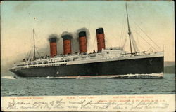 RMS "Lusitania" Postcard