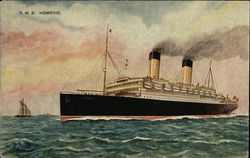 RMS Homeric Postcard