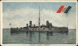 Italian Cruiser "Varese" Boats, Ships Postcard Postcard