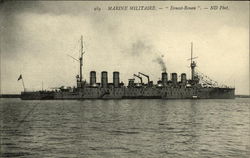 Marine Militaire - "Ernest-Renan" Postcard