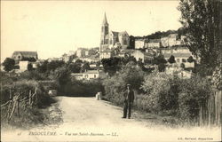 Vue sur Saint-Ausonne Postcard