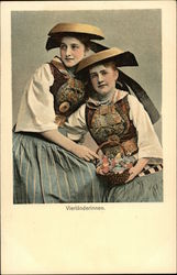 Vierlanderinnen Postcard