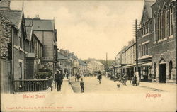 Market Street Abergele, Wales Postcard Postcard