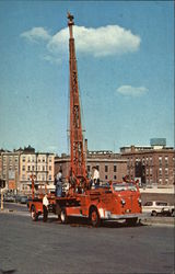 Boston Fire Dept. Tower No. 1 Massachusetts Postcard Postcard