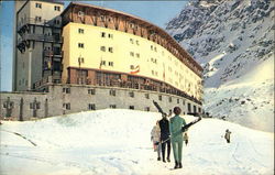 Hotel Portillo Chile Postcard Postcard