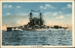 USS Wyoming Postcard