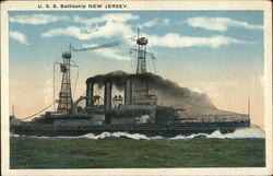 U. S. S. Battleship New Jersey Battleships Postcard Postcard