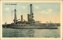 U.S.S. Kearsarge Postcard