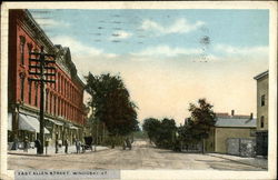 East Allen Street Winooski, VT Postcard Postcard