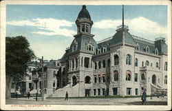 City Hall Newport, RI Postcard Postcard