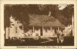 Washington's Headquarters in 1776 White Plains, NY Postcard Postcard