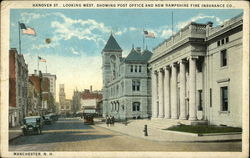 Hanover Street Looking West Postcard