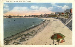 Sand Hills Beach, Sand Hills Postcard