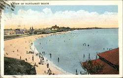 View of Beach Postcard