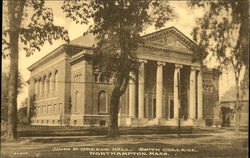 Smith College - John M. Greene Hall Postcard