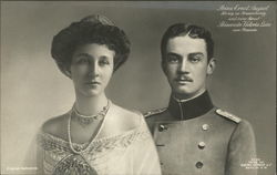 Prinz Ernst August & Prinzessin Victoria Luise Postcard