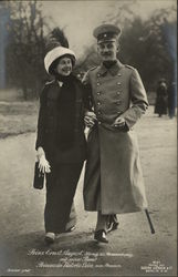 Prinz Ernst August and Prinzessin Victoria Luise Postcard