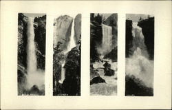 Falls in Yosemite Valley Yosemite National Park Postcard Postcard