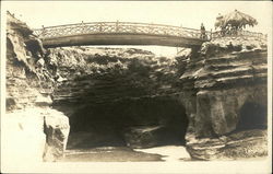 Sunset Cliffs Bridge Point Loma Postcard