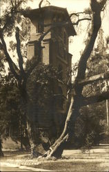 The Bell Tower, Mills College Oakland, CA Postcard Postcard