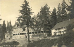 Glacier Point Hotel, Yosemite Yosemite National Park Postcard Postcard