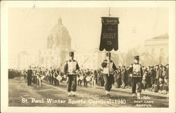 St. Paul Winter Sports Carnival, 1940 Minnesota Postcard Postcard