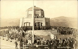 Dedication of Vista House Crown Point, OR Postcard Postcard