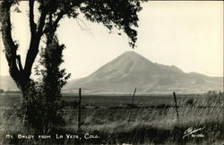 Mt. Baldy La Veta, CO Postcard Postcard