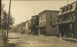 Maple Avenue Quebec Canada Postcard Postcard