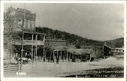 Empire Hotel and Court House Shasta, CA Postcard Postcard