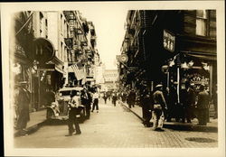 View of Chinatown Postcard