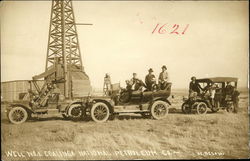 Oil Well No. 1 Coalinga National Petroleum Co Oil Wells Postcard Postcard