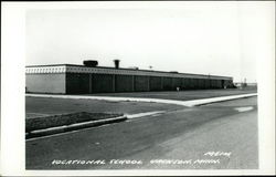 Vocational School Postcard