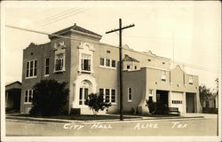 City Hall Alice, TX Postcard Postcard