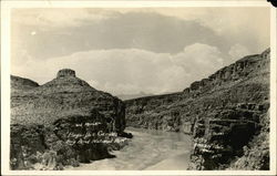 Bequillas Canyon Big Bend National Park Postcard Postcard