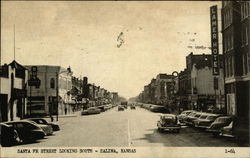 Santa Fe Street Looking South Postcard