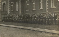 Men Posting With Guns Postcard