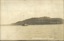 Mt. Merino from Athens New York Postcard Postcard