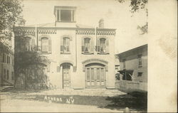 Fire Station? Athens, NY Postcard Postcard