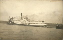 Penobscot Steamers Postcard Postcard